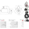 Image de Démarreur As-pl S0140 Seat 02t911024 02t911024x