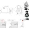 Image de Démarreur As-pl S0171 Audi 06b911023a 06b911023ax