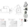 Image de Démarreur As-pl S5002 Hyundai 1516956r 1516957r 185086540 185086820 36100-11110
