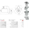 Image de Démarreur As-pl S6009 Toyota 1516941r 28100-20550-71 28100-23810-71 28100-34042