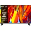 Image de Téléviseur Smart QLED TCL 43V5C, 108 cm, Full HD, Android TV, Dolby Audio, Noir,