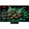 Image de TV QD-Mini LED Pro Tcl 50C79K 127 cm 4K UHD 2025 Aluminium brossé - Neuf