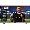Image de TV QLED Tcl 55P89K 138 cm 4K UHD Aluminium brossé - Neuf