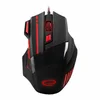 Image de Souris filaire Esperanza pour les joueurs 7D Opt. Usb Mx201 Loup Rouge