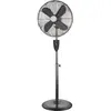 Image de MPM MWP-13M Ventilateur sur pied, indice de vitesse 3, 50 W, oscillation, diamètre 40 cm, noir