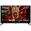 Image de Kiano Elegance 32" HD Tizen OS Propulsé par Samsung (plat, 32 pouces / 81 cm) DLED Smart TV