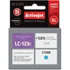 Image de Encre Activejet AB-123CN (remplace Brother LC123C/LC121C ; Supreme ; 10 ml ; cyan)