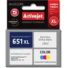 Image de Activejet AH-651CRX ink (replacement for HP 651 C2P11AE; Premium; 18 ml; color)