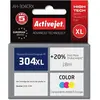 Image de Encre Activejet AH-304CRX (remplace HP 304XL N9K07AE ; Premium ; 18 ml ; couleur)