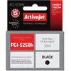 Image de Encre Activejet ACC-525BN (remplace Canon PGI-525Bk ; Supreme ; 20 ml ; noire)