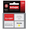 Image de Cartouche d'encre Activejet ACC-526YN (remplace Canon CLI-526Y ; Supreme ; 10 ml ; jaune)