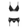 Image de Obsessive - Ensemble de lingerie à 3 pièces en dentelle