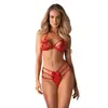 Image de Obsessive - Ensemble de 2 pièces Giftella - Rouge