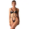 Image de Obsessive - Dame Control Body Ouvert - Noir