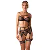 Image de Obsessive - Nuites Ensemble Trois Pièces - Noir