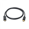 Image de Akyga AK-AV-05 câble vidéo et adaptateur 1,8 m HDMI Type A (Standard) DisplayPort Noir, Or - Neuf