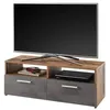 Image de Meuble Tv Rana 95 X 35 X 36 Cm Design Oak Anthracite