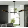 Image de Emibig plafonnier 2xE14 40W LOTUS 2 BLACK/GOLD 1106/2