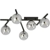 Image de Lustre Emibig 5xE14 40W SMART 5 NOIR/GRAPHITE 1104/5