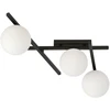 Image de Plafonnier Emibig 3xE14 40 W SMART 3 NOIR/OPALE 1103/3