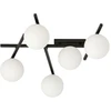 Image de Lustre Emibig 5xE14 40W SMART 5 NOIR/OPALE 1103/5