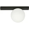 Image de Plafonnier Emibig 1xE14 40 W FIT 1 NOIR/OPALE 1124/1