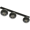 Image de Plafonnier Emibig 3xE14 40 W FIT 3 NOIR/RAYURÉ 1123/3
