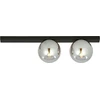 Image de Emibig plafonnier 2xE14 40W FIT 2 BLACK/GRAFIT 1122/2