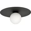 Image de Emibig plafonnier 1xE14 40W SOLAR 1 NOIR/OPAL 1127/1