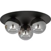 Image de Plafonnier Emibig 3xE14 40 W SOLAR 3 NOIR/GRAPHITE 1128/3