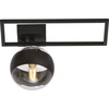 Image de Plafonnier Emibig 1xE14 40 W IMAGO 1D NOIR/RAYURÉ 1132/1D