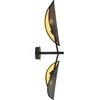 Image de Lampe Emibig 2xE14 40 W VENE K2 NOIR/OR 1158/K2