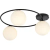 Image de Plafonnier Emibig 3xE14 10 W SOPRA 3 abat-jours blancs 1257/3