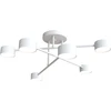 Image de Plafonnier minimaliste blanc HALO 6xGX53 8W Emibig