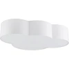 Image de Plafonnier sur mesure CLOUD blanc 4xE27x40W, tissu, dimensions : 13x45x62 cm, IP20, TK-Lighting