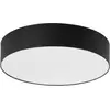Image de Plafonnier rond RONDO blanc et noir, 4xE27x40W, tissu, dimensions : 15x60x60 cm, IP20, TK-Lighting