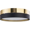 Image de Plafonnier HILTON BLACK/GOLD 4345 de TK Lighting