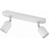 Image de Applique murale TOP blanche chromée 2xGU10x10W en métal, dimensions : 14x18x35 cm, IP20, TK-Lighting