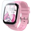 Image de Smartwatch Kiano Watch KID 4G LTE Princess - Montre pour enfant avec bracelet rose | Montre avec cadran avec motifs de contes de fées | GPS, AGPS, LBS, WIFI