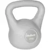 Image de Kettlebell Gris De 12 Kg, Poids Pour Exercices Abdominaux.