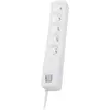 Image de Lestar LESTAR ZX 510 G-A K.:WH 3,0M parasurtenseur Blanc 5 prise(s) AC 230 V 3 m