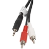 Image de Lanberg CA-MJRC-10CC-0050-BK câble audio 5 m 3,5mm 2 x RCA Noir - Neuf