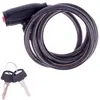 Image de Martes - Antivol de vélo « Closer » PP15982 (1 500 mm x 10 mm) (noir)