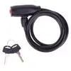 Image de Martes - Antivol de vélo « Closer » PP15982 (1 200 mm x 8 mm) (noir)
