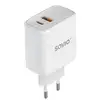 Image de Savio LA-06 USB Type A & C Quick Charge Power Delivery 3.0 Indoor Tablette, téléphone Blanc Secteur Charge rapide Intérieure - Neuf