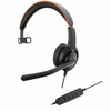 Image de Axtel VOICE UC40, casque mono USB-A, câble inclus, idéal pour les bureaux et les centres d'appels, fréquence : 20 - 20000 Hz, poids : 68 g, casque avec microphone, couleur : noir