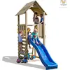 Image de Fungoo Tour de jeux / maison de jeux de jardin CAROL1, avec toboggan 2,2m & espalier ; 03030