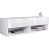 Image de Meuble TV CALIBURI 100   blanc / blanc brillant