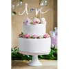 Image de Cake Topper - Love Argent x1
