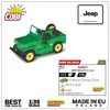 Image de Cobi 128 PCS YOUNGTIMER /24517/ JEEP WILLYS CJ-2A GR - Jeu de construction - COBI-24517